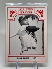 1986 TCMA All Time Braves Hank Aaron #5B